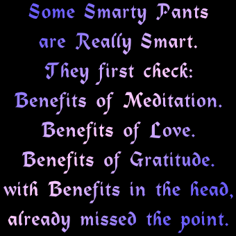 unconditional sharing of blessings